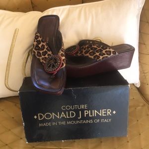 Donald pliner wedge sandals